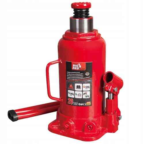 Домкрат столбчатый бутылочный гидравлический 20 т 242–452 мм TORIN T92004 Харків