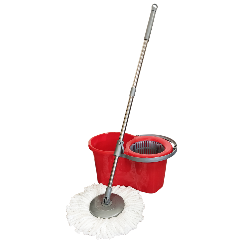 Набор для уборки Planet Spin Mop Mini 14 л красный Київ - зображення 1