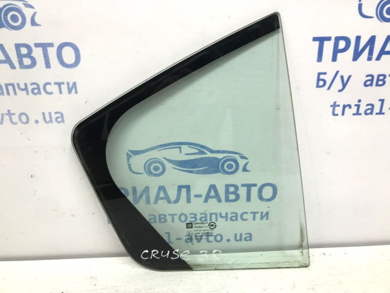 Стекло двери задней правой (форточка) Chevrolet Cruze J300 1.6 F16D4 2009 (б/у) Київ - зображення 1
