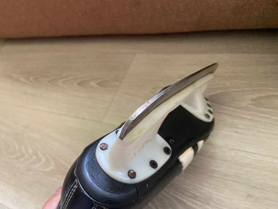 ПРОДАЮ КОВЗАНИ (коньки, ринвиці, крижиці, леза) — хокейні «ВІСТІ». Розмір ~38-40. Полтава - зображення 3