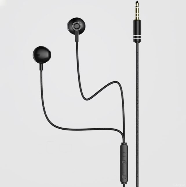 Вакуумные наушники Remax RM-711-Black Київ - зображення 1