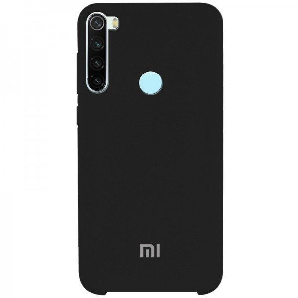 Silicone Case Xiaomi Redmi Note 8 Black (Код товару:10367) Харків - зображення 1