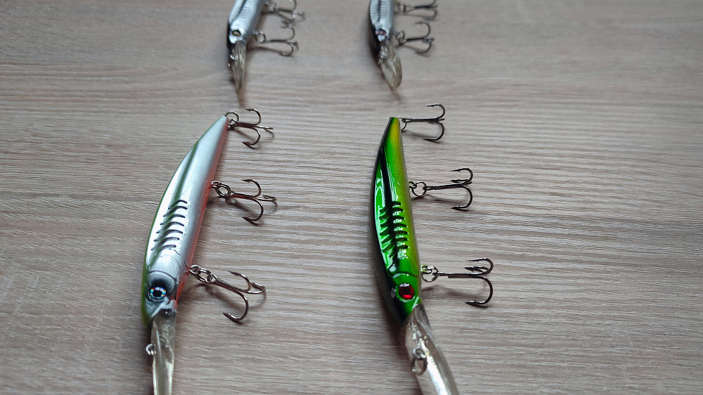 Воблер три крючка 16.9 см Копии minnow lure bait Бориспіль - зображення 6