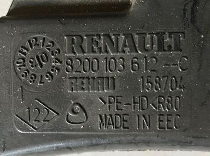 Бу воздуховод правый Renault Megane 2, 8200103612 Кропивницкий - изображение 2