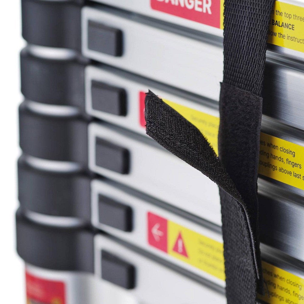 Стремянка телескопическая алюминиевая с шарниром Avior DA7A14. 2×7 ступенек Артикул: DA7A14 Київ - зображення 3