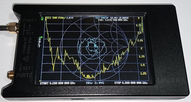 Антенна 2335-2585/5300-6120MHz 6-7dBi 20W, SMA-male разъем Дніпро - зображення 6