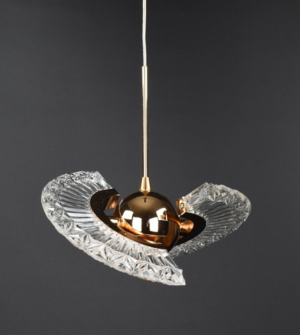 Люстра стельова LED JU01 Золото 25-120х18х18 см. Київ - зображення 1