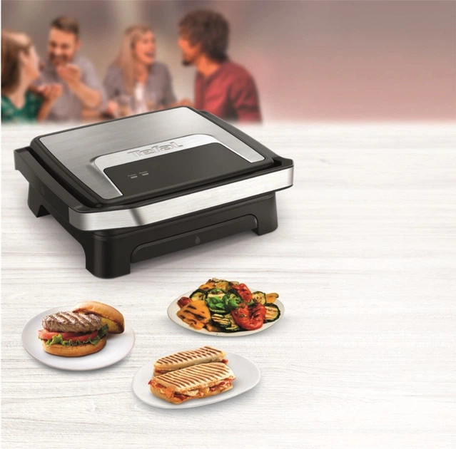 Гриль контактный TEFAL Inicio Classic GC271D10 2000 Вт черный Київ - зображення 7