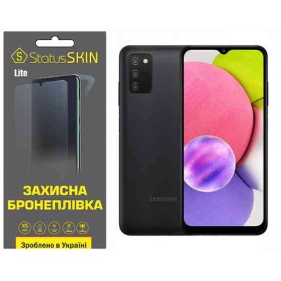 Поліуретанова плівка StatusSKIN Lite для Samsung A03s A037 Глянцева (Код товару:36287) Харьков