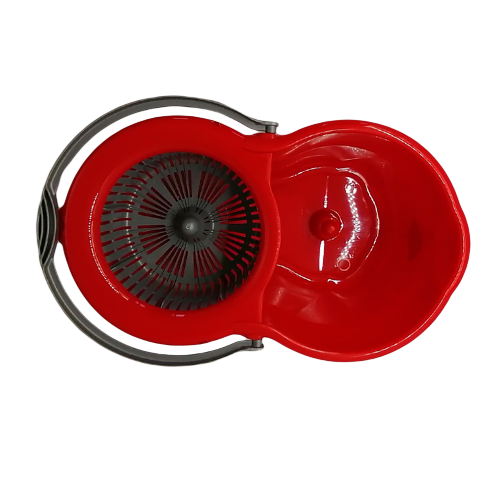 Набор для уборки Planet Spin Mop Mini 14 л красный Київ - зображення 3