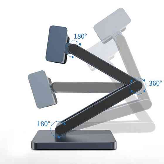 Уценка Подставка для планшетов+HUB WIWU AH801 Adjustable 8in1 (USB-C to HDMI+2A+2C+SD/TF+3.5mm) Херсон