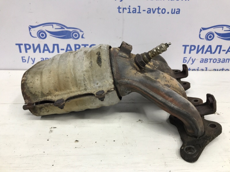 Коллектор выпускной с катализатором Mitsubishi Lancer 9 1.6 БЕНЗИН 4G18 2003 (б/у) Киев - изображение 2