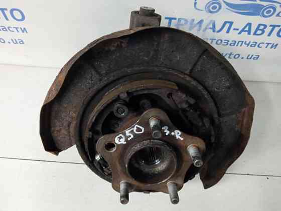 Цапфа задняя правая со ступицей Infiniti Q50 V37 2.2 DIESEL OM651 2013 (б/у) Киев