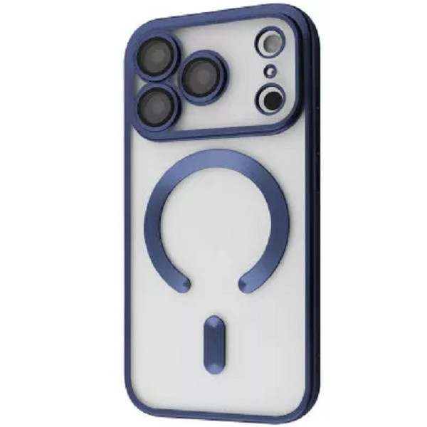 Чохол Metal Matte Case with Magnetic Ring для iPhone 17 Pro Deep Blue Харьков - изображение 1