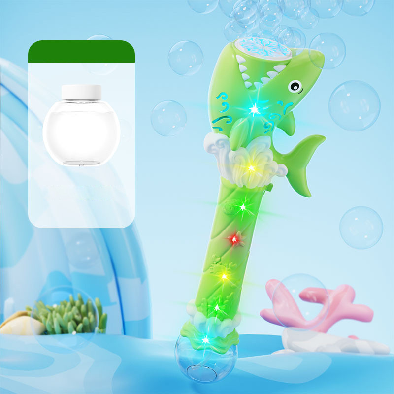 Уценка Пистолет с мыльными пузырями H038 Shark + bottle 50ml Херсон - зображення 2