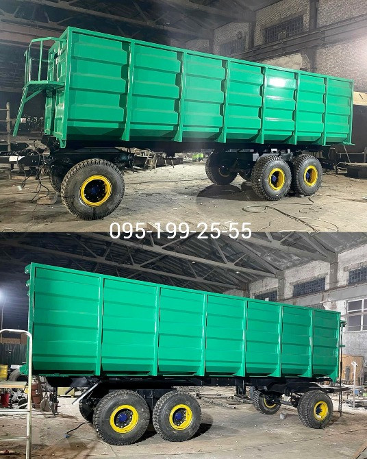 Причіп 3ПТС-20. Вісь балансиру 1ПТС-9, 3ПТС-12. Тяга реактивна 1ПТС-9, 3ПТС-12 Дніпро - зображення 1