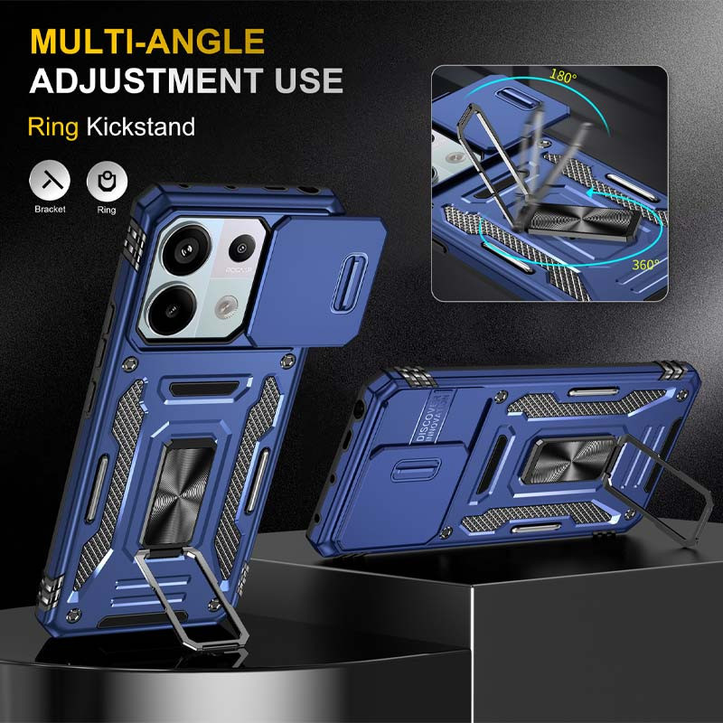 Ударопрочный чехол Camshield Army Ring для Xiaomi Poco X6 Pro Херсон - изображение 3