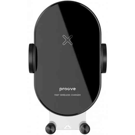 Автомобільний тримач з БЗП Proove Rounded Energy 15W Black (WHRE15010001) (Код товару:38165) Харків