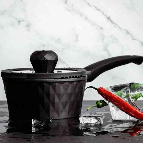 Ківш із кришкою Pepper Black Ice PR-6005 1.4 л 16 см Київ