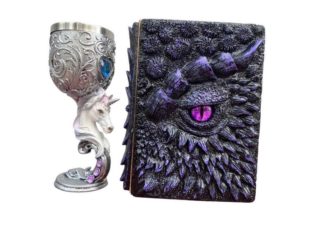 Подарочный набор Бокал 3D Единорог и Блокнот 3D «Око Иллюзий» Київ - зображення 1