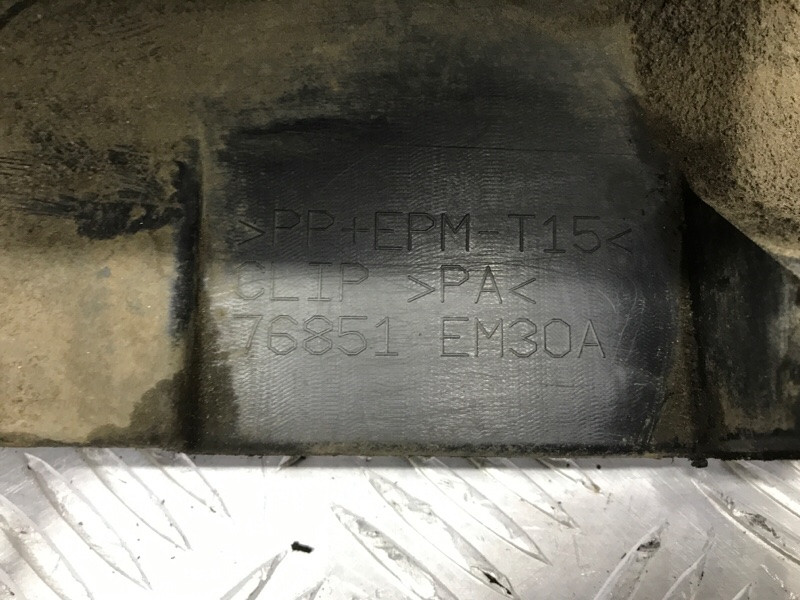 Накладка порога внешняя левая Nissan Tiida 2004-2011 76851EM30A (Арт. 51949) Київ - зображення 8