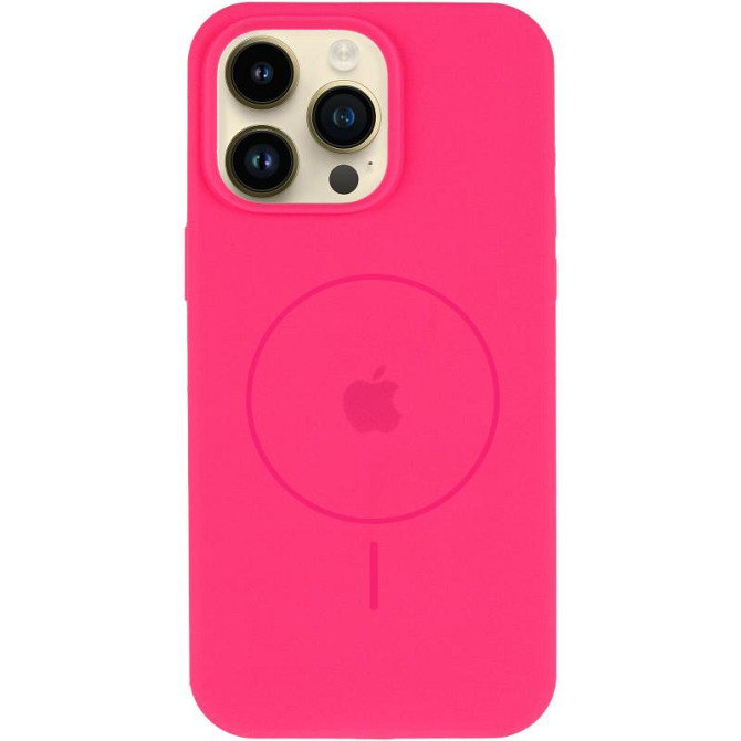Чехол Silicone Case Full Protective (AA) V2 with MagSafe для Apple iPhone 15 Pro Max (6.7") Херсон - зображення 2
