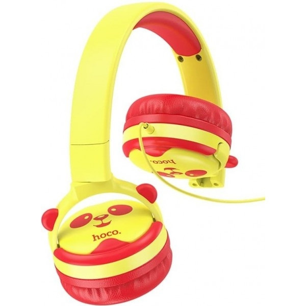 Навушники Hoco W31 Childrens Yellow/Red Харків - зображення 5
