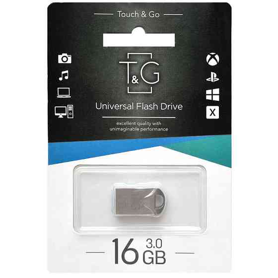 Флеш-накопитель T&G 106 Metal Series USB 3.0 — 16GB Херсон