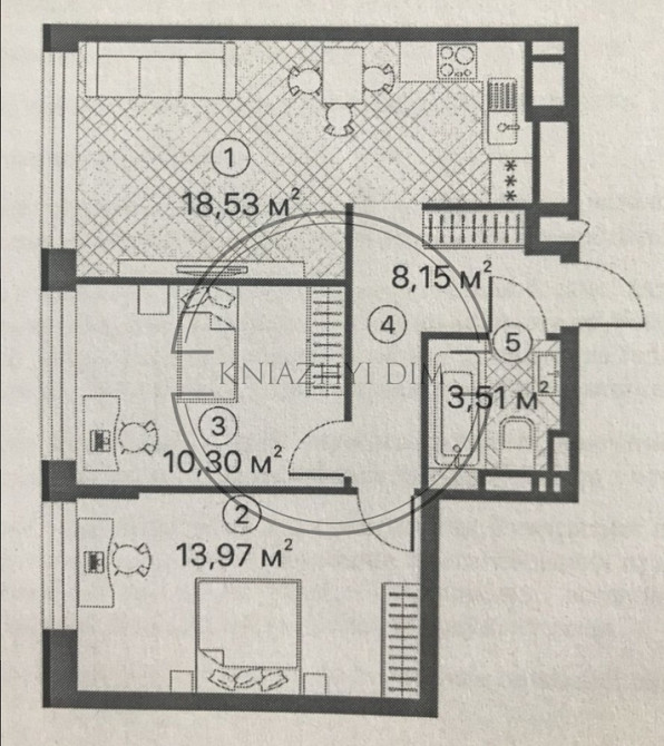 єОселя єГенератор Продаж 1к.кв. в ЖК Terracotta Код № 21137349 Киев - изображение 3