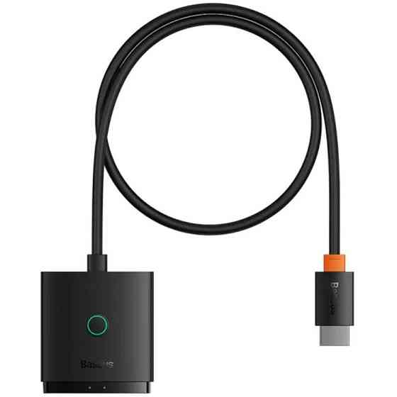Переходник HUB Baseus AirJoy Series 2in1 HDMI to HDMI/HDMI (B01331105) Херсон