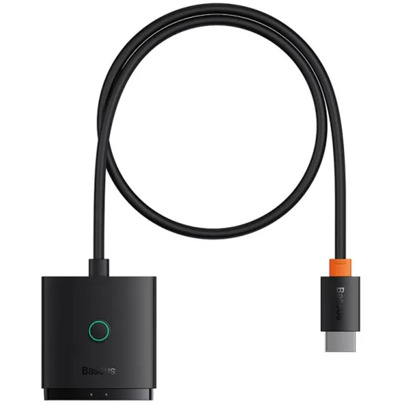 Переходник HUB Baseus AirJoy Series 2in1 HDMI to HDMI/HDMI (B01331105) Херсон - изображение 3