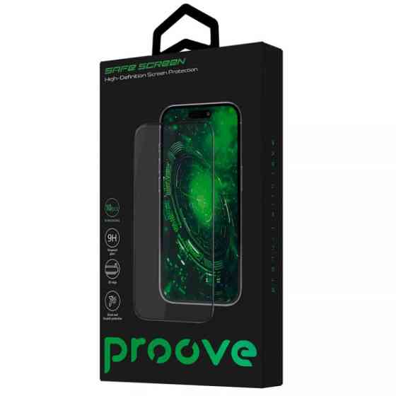 Захисне скло Proove Safe Screen для Poco C85 4G/Xiaomi Redmi A7 Pro 4G/Poco C81 Pro 4G Black (PGPSS1 Харків