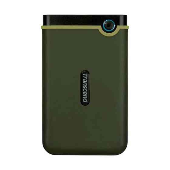 Накопичувач зовнішній HDD 2.5 USB 2.0TB Transcend StoreJet 25M3 Military Green Slim (TS2TSJ25M3G) Харків
