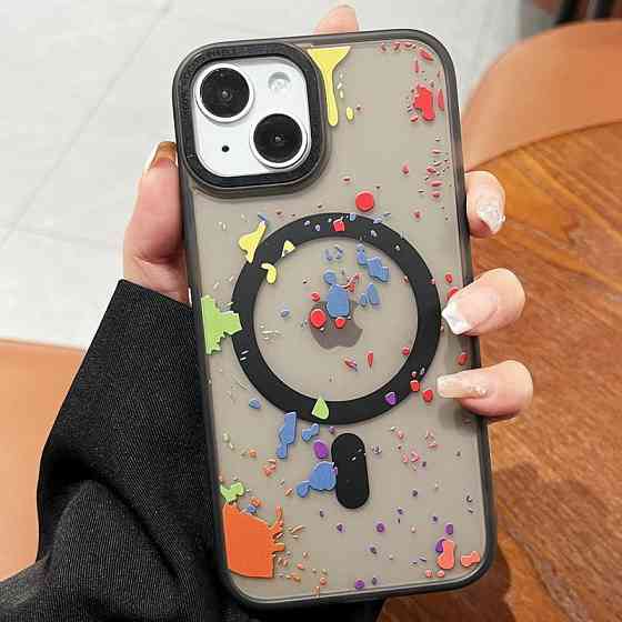 Чехол TPU+PC Flush with MagSafe для Apple iPhone 15 (6.1") Херсон