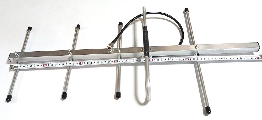 Антенна Yagi 360-480/890-930/1240-1395/1550-3200 МГц 8 дБ, до 25 Вт, кабель 50 cм с N-female разъемо Днепр - изображение 4