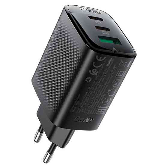 СЗУ Acefast A108 GaN PD67W (1USB-A/2C) Херсон