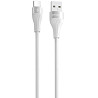 Кабель Proove Soft Silicone USB to Type-C 3A 2m White (CCSO20001222) Харків