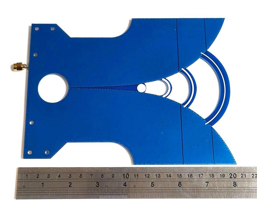 Антенна UWB 420MHz-10GHz 4-11dBi, до 50W, компланарная линейная, SMA-male разъем (10908-2) Дніпро - зображення 10
