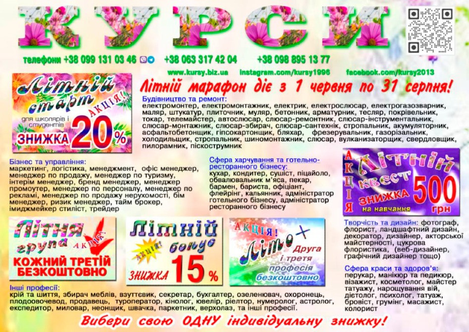 Куоси зварника, електрика, маляра, слюсаря, токаря, бухгалтера, перукаря Киев - изображение 1