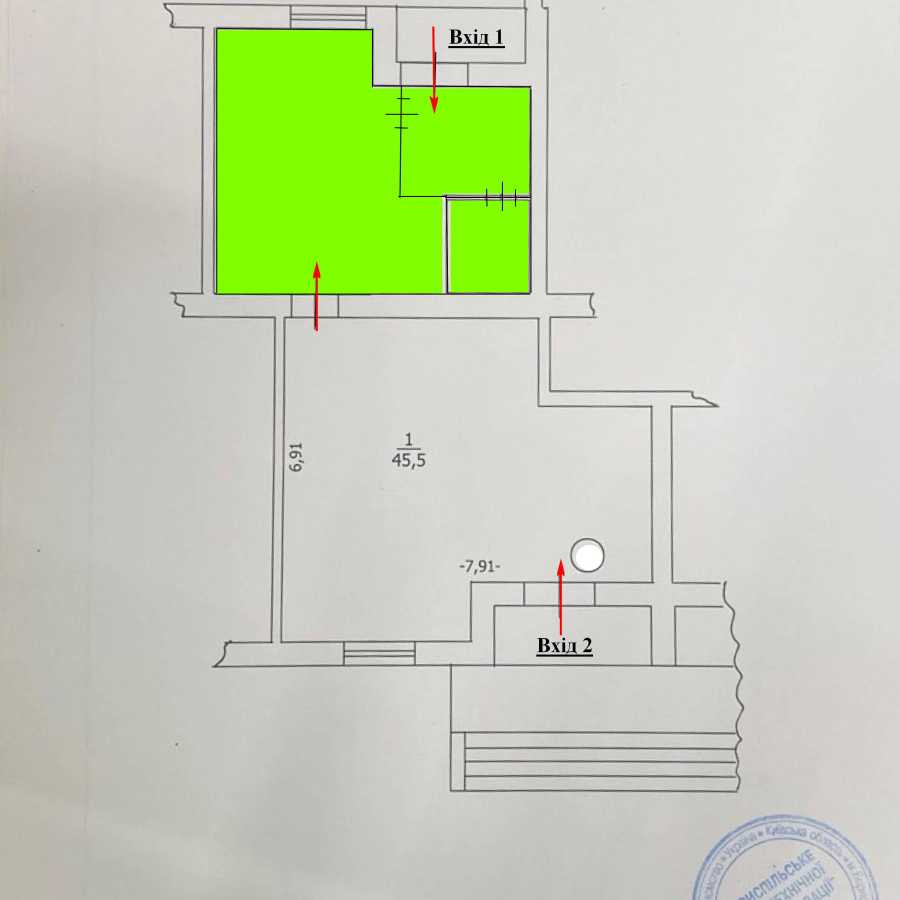 долгосрочная аренда объект сферы услуг Бориспольский, Борисполь, 500 $/мес. Бориспіль - зображення 2