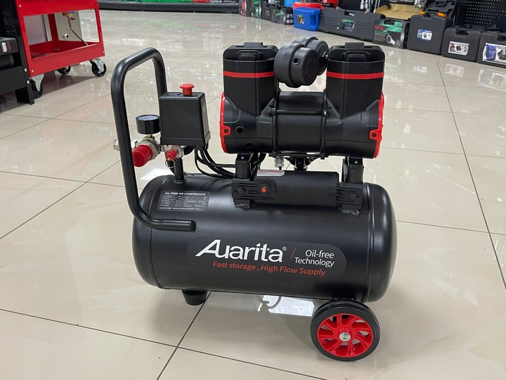 Бытовой воздушный компрессор безмасляный поршневий 18л 220В AUARITA 2-900F18-220 Харків - зображення 6