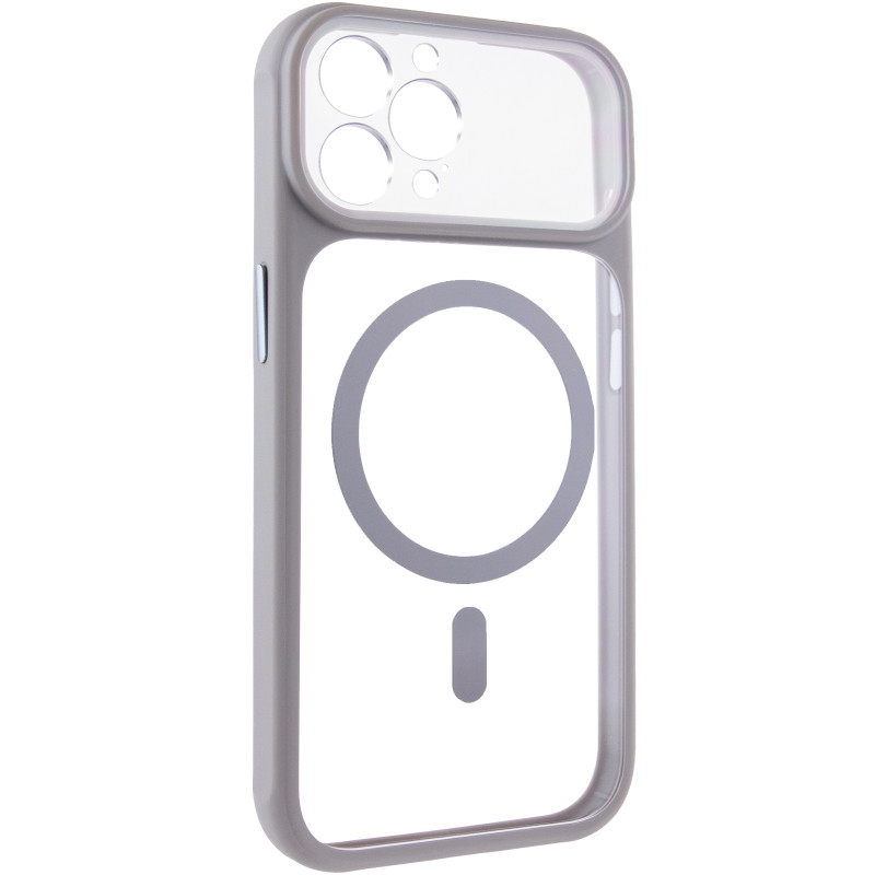 Чехол TPU+PC GETMAN Moon Clear with MagSafe для Apple iPhone 12 Pro (6.1") Херсон - зображення 2