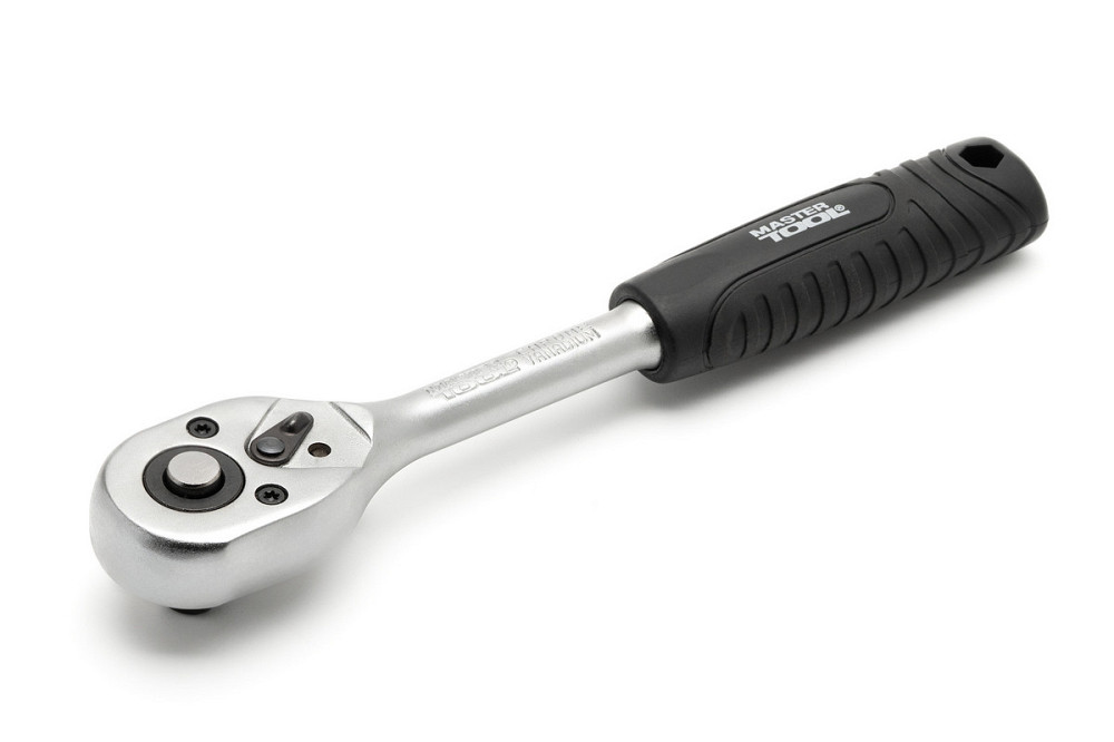 Трещотка MASTERTOOL ⅜" 24T 78-0221 Харків - зображення 2