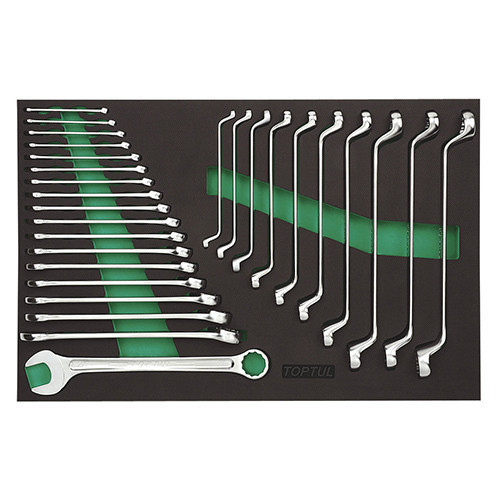 Тележка с инструментом передвижная TOPTUL 7 секций 133 ед. красная GV-13306 Харків - зображення 2