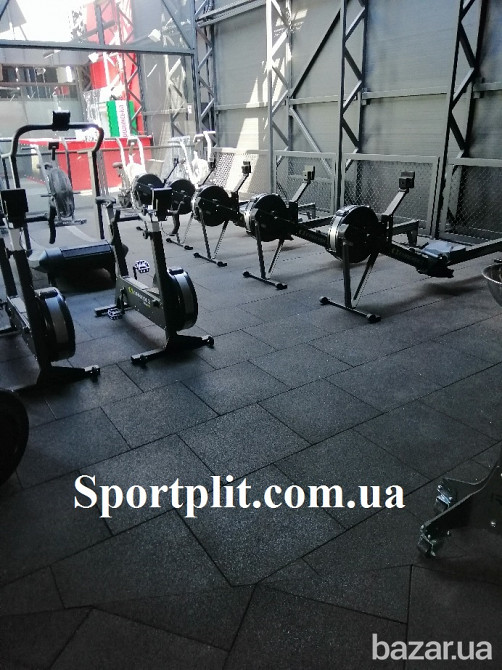 Резиновое напольное покрытие для спорта. Бровари - зображення 2