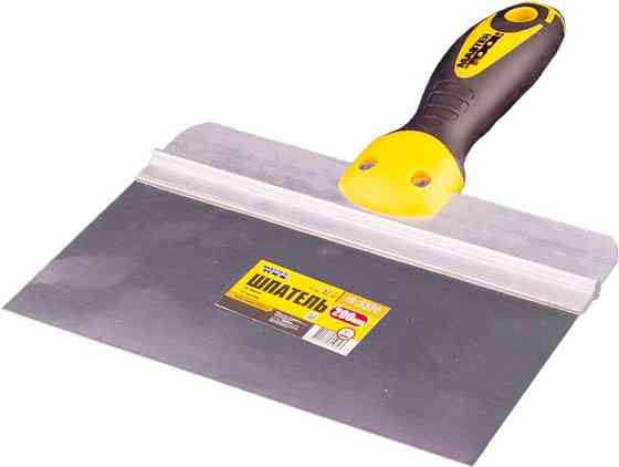 Шпатель MASTERTOOL AL-PROFI 200х85 мм TPR ручка ударный 19-5320 Харків