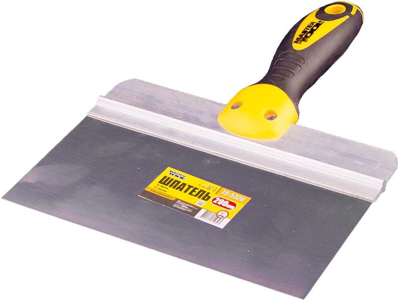 Шпатель MASTERTOOL AL-PROFI 200х85 мм TPR ручка ударный 19-5320 Харків - зображення 1