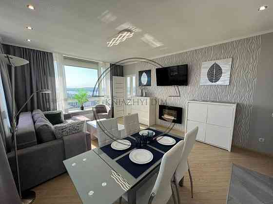 Оренда видова 3-х к.кв. студіо в ЖК Славутич. № 11200435 Киев