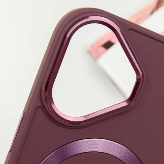 TPU чехол Bonbon Metal Style with MagSafe для Apple iPhone 16 Plus (6.7") Херсон