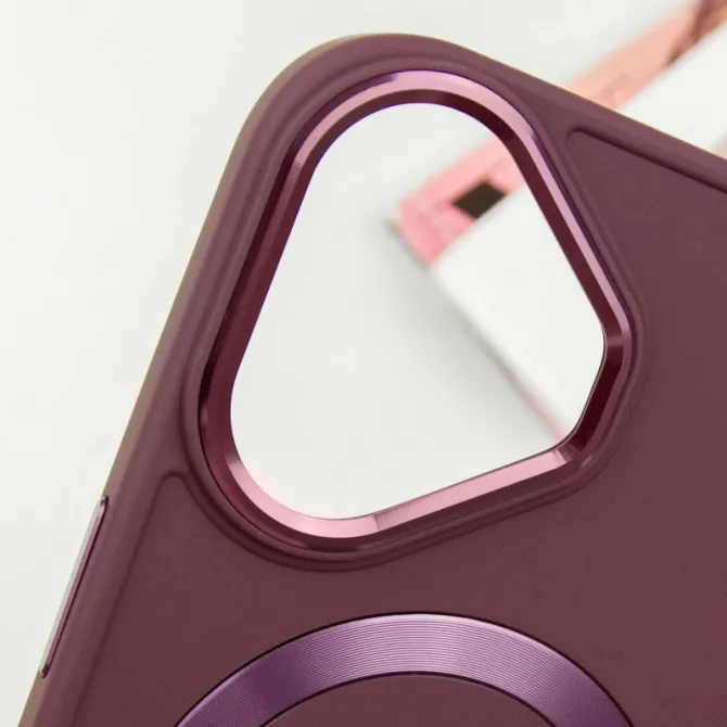 TPU чехол Bonbon Metal Style with MagSafe для Apple iPhone 16 Plus (6.7") Херсон - зображення 3